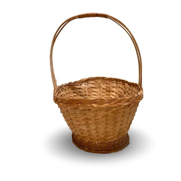 Woven Straw Basket - Picture 4 of 8